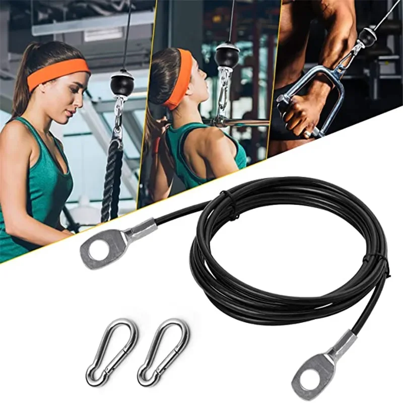 Lat Pulldown Cable - 2M-5M 피트니스 장비 액세서리 스틸 로프