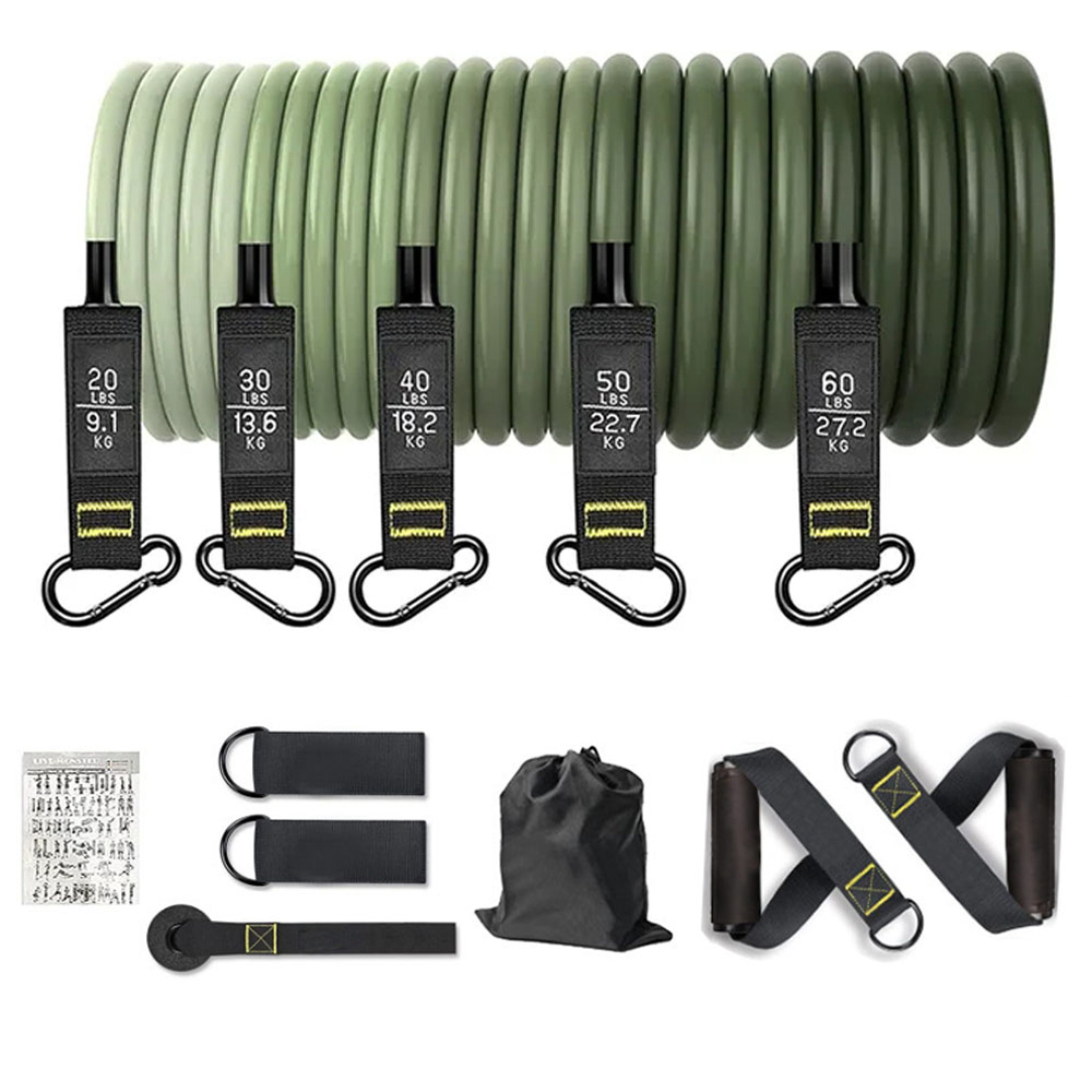남성용 및 여성용 운동용 탄성 밴드 세트, 홈짐 및 피 - Home Gym Equipment Set 리뷰 및 가격