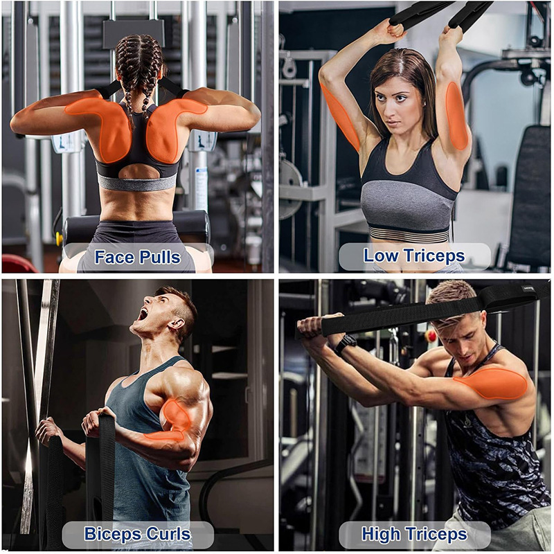 헬스장용 랫 풀다운 더블 헤드 트라이셉스 로프, 케이블 - Lat Pulldown Cable 리뷰 및 가격