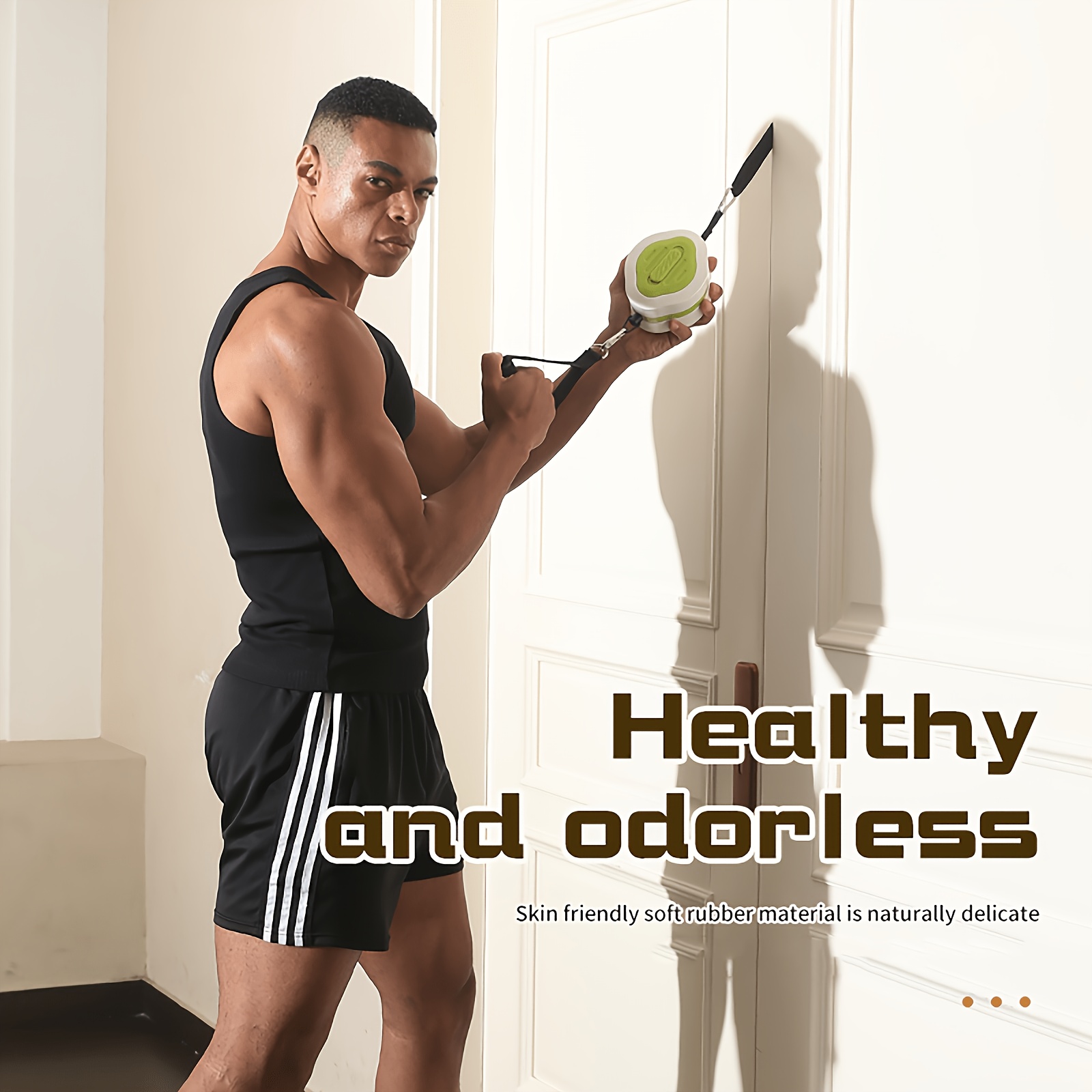 휴대용 접이식 케이블 트레이너 홈짐 키트, 손잡이, 도 - Home Gym Equipment Set 리뷰 및 가격