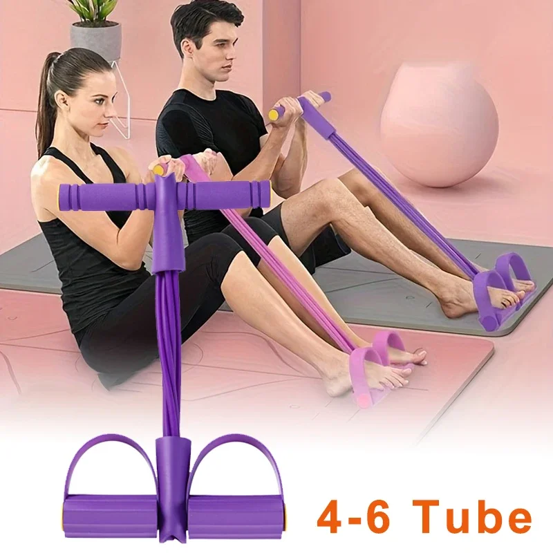 6단계 저항 밴드 세트(미끄럼 방지 손잡이 포함) -  - Home Gym Equipment Set 리뷰 및 가격