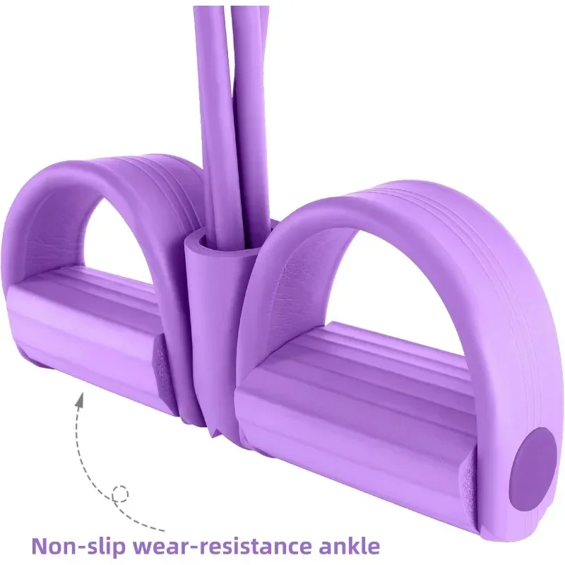 6단계 저항 밴드 세트(미끄럼 방지 손잡이 포함) -  - Home Gym Equipment Set 리뷰 및 가격